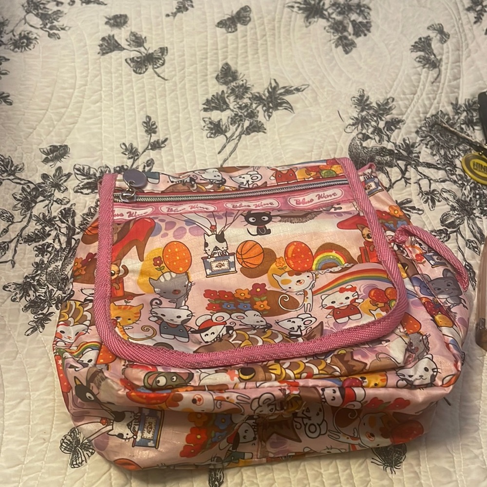 ProSports cat mouse vintage Japan messenger bag “hello Kitty”